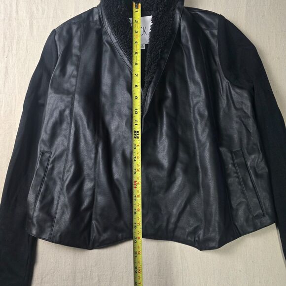 Jack Black Faux Leather Zip-Up Jacket | Women’s Size Small | Stylish Moto Jacket - Picture 5 of 15